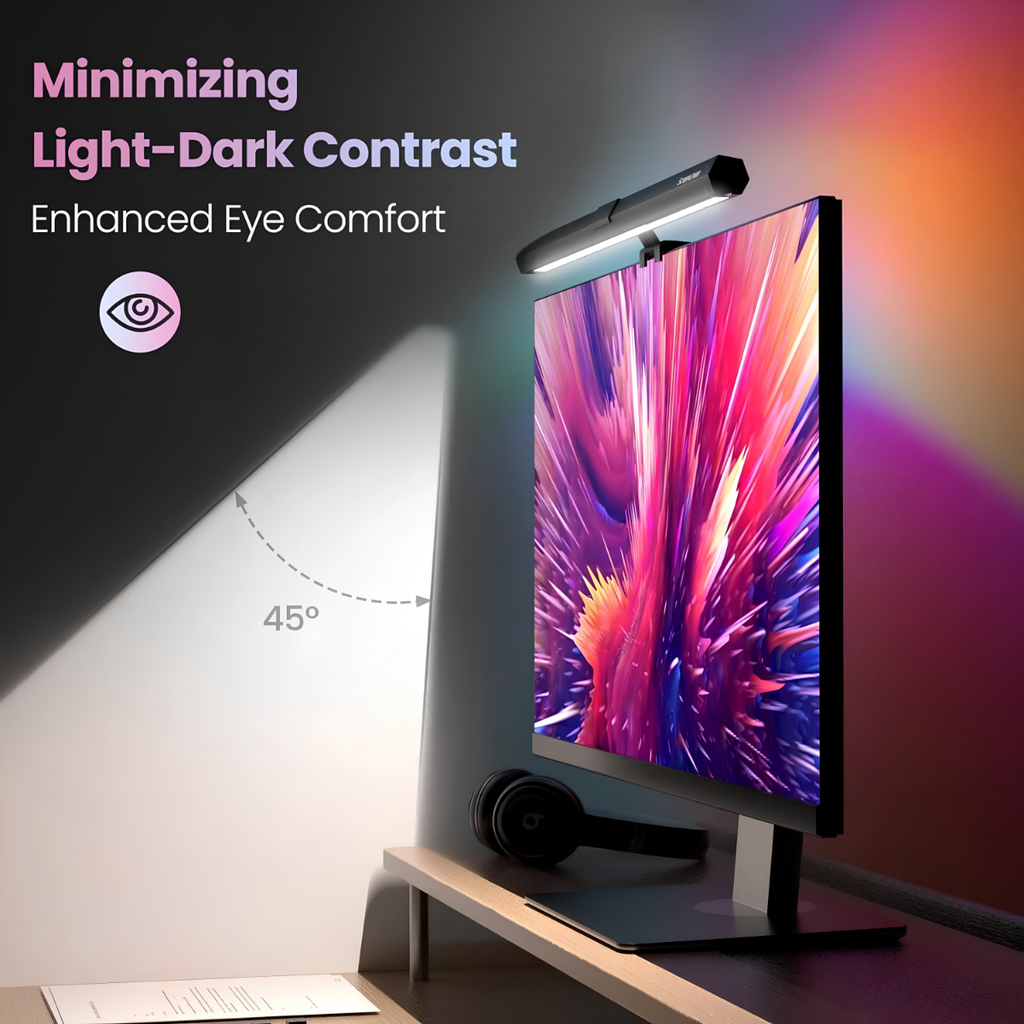 Elvoryx AuraBeam™ RGB Monitor Light Bar