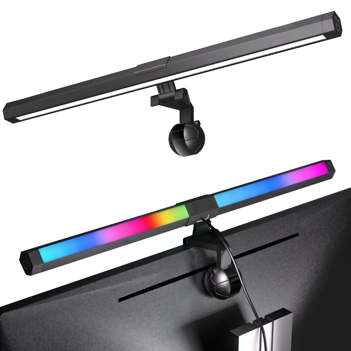 Elvoryx AuraBeam™ RGB Monitor Light Bar